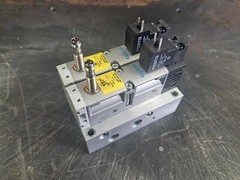 Festo Block Assembly w/ (2) Solenoid Valves VSVA-M52-MZ-A1-1C1-APP
