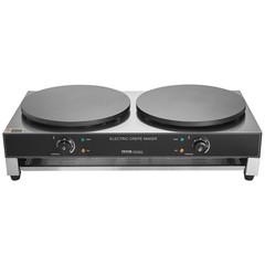 VEVOR 16-Inch Electric Crepe Maker Commercial Crepe Machine 3400W Double Head