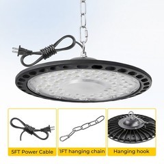 500W UFO LED High Bay Light Industrial Warehouse Factory Shop Bay Lighting