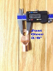 (10) 2/0 Gauge Copper Ring Terminals w/ RED & BLACK Heat Shrink Tubing Lugs 3/8″