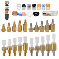Dental Zest Locator Overdenture Attachment System Compatible Multiple Implant