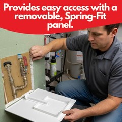 Spring-Fit Access Panel for Drywall – Wall & Ceiling Plumbing and Electrical …