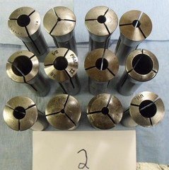 12 Milling R8 Collets See sizes in description #2