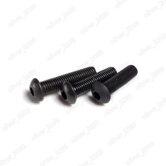 Black 304 Stainless Steel Hex Socket Bolts Button Head Screws M3 M4 M5 M6 M8 M10
