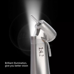 5 PCS Dental 1:4.2 LED 45°Angle Head Contra Angle Handpiece External Water
