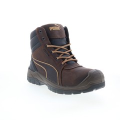 Puma Safety Tornado Soft Toe CTX Mid WP EH SR Mens Brown Work Boots