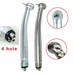 Yabangbang Dental High Speed (LED E-generator) Handpiece 4/2-Holes Push Turbine