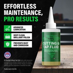 JB Industries Cutting & Tapping Fluid, 4 oz – High-Performance Cutting Oil,
