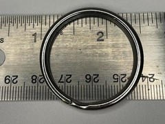 1″ – 2″ (25mm-50mm) 304 Stainless Steel Split Rings, Key Rings – 4 pieces