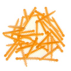 40 Pcs/Pack Dental Plastic Adaptive Wedges Green Consumables Wedges