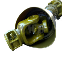 1-3/8″ PTO Drive Shaft 6 Spline Both Ends PTO Driveline Shaft 31.5″-41″ Yellow