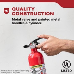 (2 pack) Kidde Fire Extinguisher for Vehicles, Single-Use, Dry Chemical, 5BC, St
