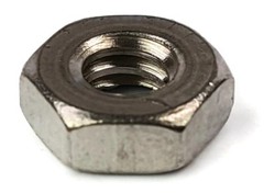 Stainless Steel Finish Hex Machine Screw Nut #10-24, Qty 1000