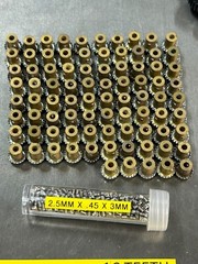 QTY 1 MONOGRAM REVELL CROWN GEAR FOR SLOT CAR AXLE 48 PITCH 19 TEETH 1/8” BORE