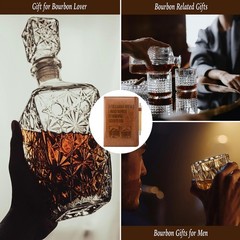 Bourbon Gifts Men Women, Bourbon Leather Journal 200 Pages Engraved Notebook …