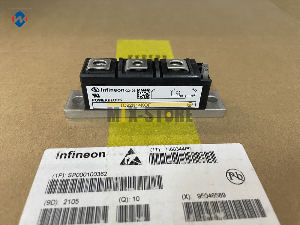 1PCS NEW INFINEON/EUPEC Module TD92N14KOF TD92N14K0F Quality Assurance 100%