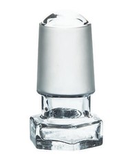 Hollow Stopper, Hexagonal – 24/29 – Round End – Borosilicate Glass – Eisco Labs