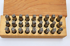 Young Bros. Stamp Works 05271 Machine Steel Letter Stamps – 3/16″ – MFG. #698690