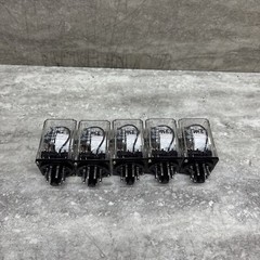 Lot Of 5 Advance Controls ACI 9726D0241 General Purpose Relay, DPDT, 24VDC Coil