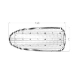LED Amber Cab Corner Turn/Warning Light For John Deere Tractor AT326622 AT151873