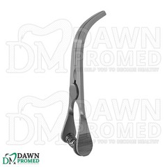 Glover Atraumatic Debakey Bulldog Clamp 3.5” Curved 4cm Jaw Surgical Instrument