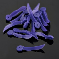 400x Disposable Dental Plastic Wedge With Hole All 4 Sizes Wave Shape Wedge BEA