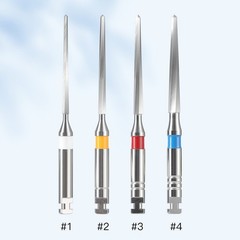 Limas y Brocas Endodónticas Dentales para Postes de Fibra, Limas Tipo F, 32 mm,
