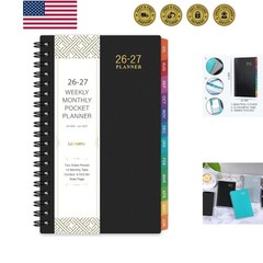 2026-2027 Pocket Calendar/Planner – Weekly & Monthly Pocket Planner for Purse…