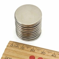 100pcs Neodymium Magnet Round Disc N35 Super Strong Rare Earth Thin Tiny 25x2mm