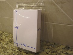 LARGE QTY 50 CLAMSHELL BLISTER PACKS CLEAR BOXES HANGING PACKAGING 4.75×6.5×1″