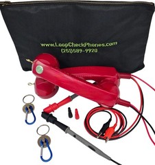 Loop Check® Phones Electrician Continuity Test Phone Set JE002-N opt. MAGNETS