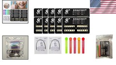 Easy-to-Install 200pcs Roth Brackets for DIY Braces – Stainless Steel Quality