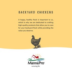 Manna Pro Chicken Grit with Probiotics – Crushed 5 Pound (Pack of 1), Clear