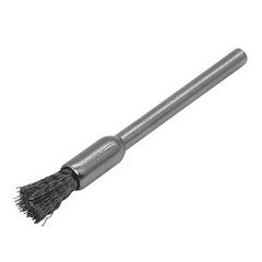 20 pcs Steel Cleaning End Brushes Pen 1/5″(5mm) x 1/8″(3mm Wire Brush Rust Paint