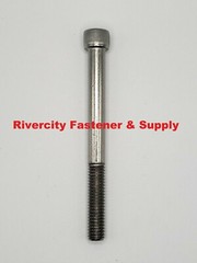 (2) 3/8-16×4 Socket Allen Head Cap Screws Stainless Steel 3/8x16x4 Bolts