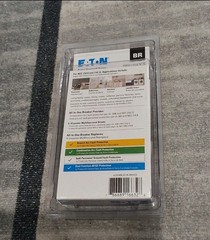 Eaton BRN120A1CS BR 20A 120V 1-Pole Arc Fault/Ground Fault Circuit Breaker NEWE2