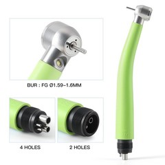 NSK Style Dental Fiber Optic LED E-generator High Speed Handpiece Turbine 4 Hole