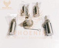 5 pcs set Cerkes Weighted Nasal Retractor Rhinoplasty Instruments German Quality