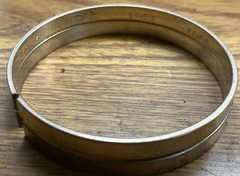 Silver Solder Joint Brazing Rings 15% Silver 2 inch O.D. B CuP-5 (10 Pack)