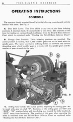 ATLAS Pick-O-Matic Install Operate on Metal Lathe Thread Gear Charts Manual 0041