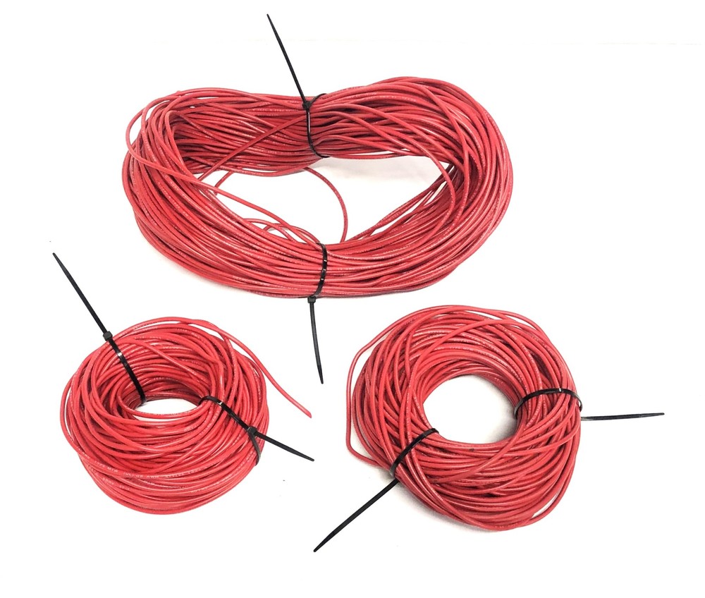 Royal 3 Assorted Lengths 300 Foot Total 14AWG MTW 600V Cable 1032-1230-1335 NOS