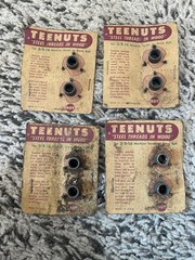Teenuts – Steel Threads In Wood, Various Sizes, See Description And Pictures