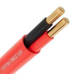 Syston 14/2 Fire Alarm Cable FPLP Unshield Copper Wire-100ft/250ft/500ft/1000ft