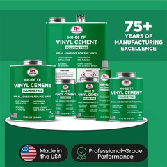 HH-66 Toluene Free Vinyl Cement 1 oz – Vinyl Adhesive, Cement Glue, Industria…