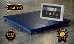 Refurbished Industrial Platform 24” x 24” Floor scale for weighing 3000 lbs
