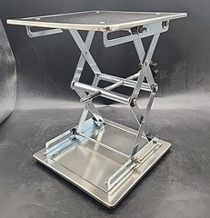 8″ x 8″ Lab Jack Scissor Stand Platform – 10.5″ Height – 25kg/55lbs New