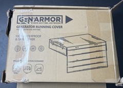 GenArmor Generator Covers While Running 100% Waterproof Heavy Duty Tarps Black