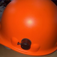 Honeywell Roughneck P2HNQ Orange Hard Hat Type 1 Class C Ratchet Suspension NEW