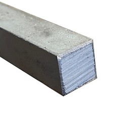 1/2 Inch Square Bar Steel, Mild Carbon A36 Steel, 8 Inch Length – Made in USA