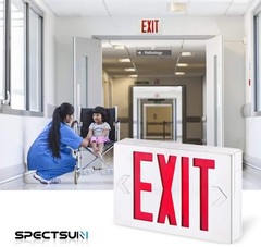 UL Listed-6 Packs Red Exit Light Battery Backup-Led Exit Signs Home/Busniess.